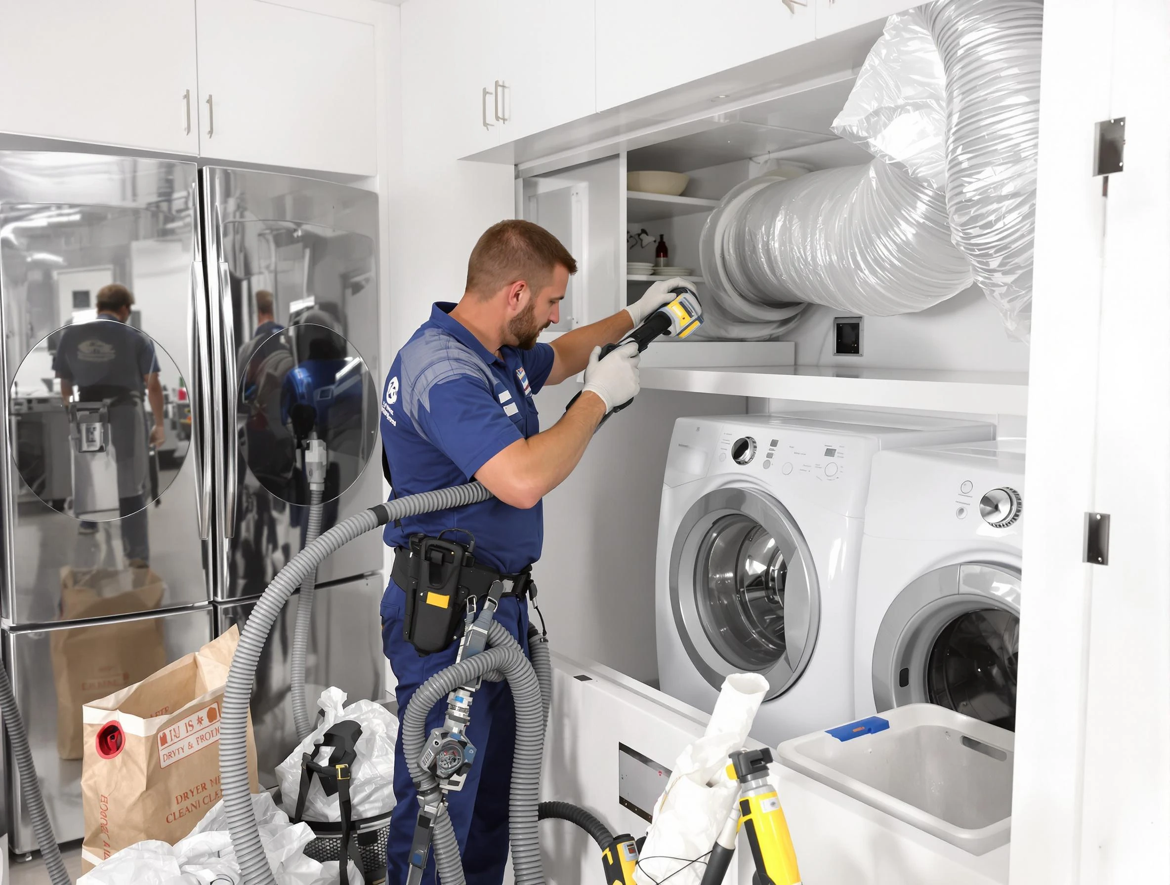 Professional duct cleaning by Franklin Park Dryer Vent Cleaning in Franklin Park